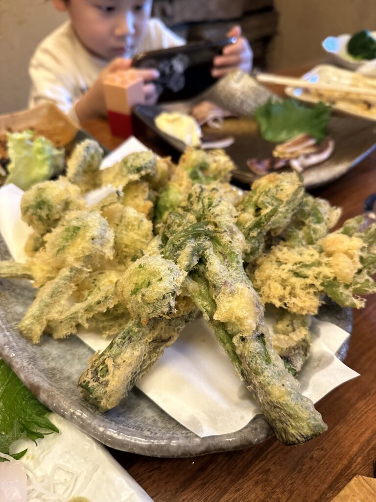 新潟から届いた山ウド・こごみ・フキノトウなど春の山菜料理