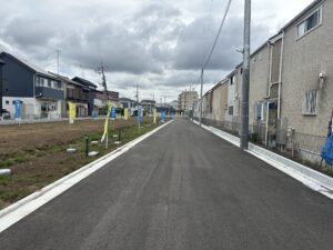 立川市幸町6m道路造成土地